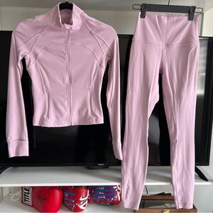 Lululemon Cropped Define Jacket & Align Leggings *SET*